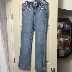 Kensie Blue Boot Cut Jeans with Medium Wash